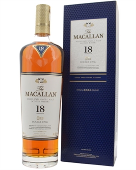 Macallan 18 år Double Cask 2024 Single Speyside Malt Whisky 70 cl 43%
